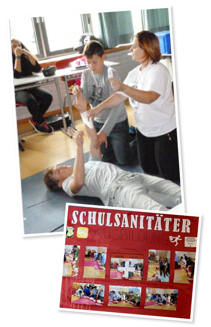 Schulsanitäter in der Alleenschule